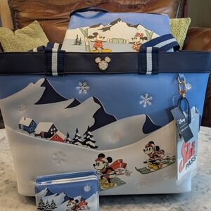 Disney Mickey & Friends Ski Pass Tote